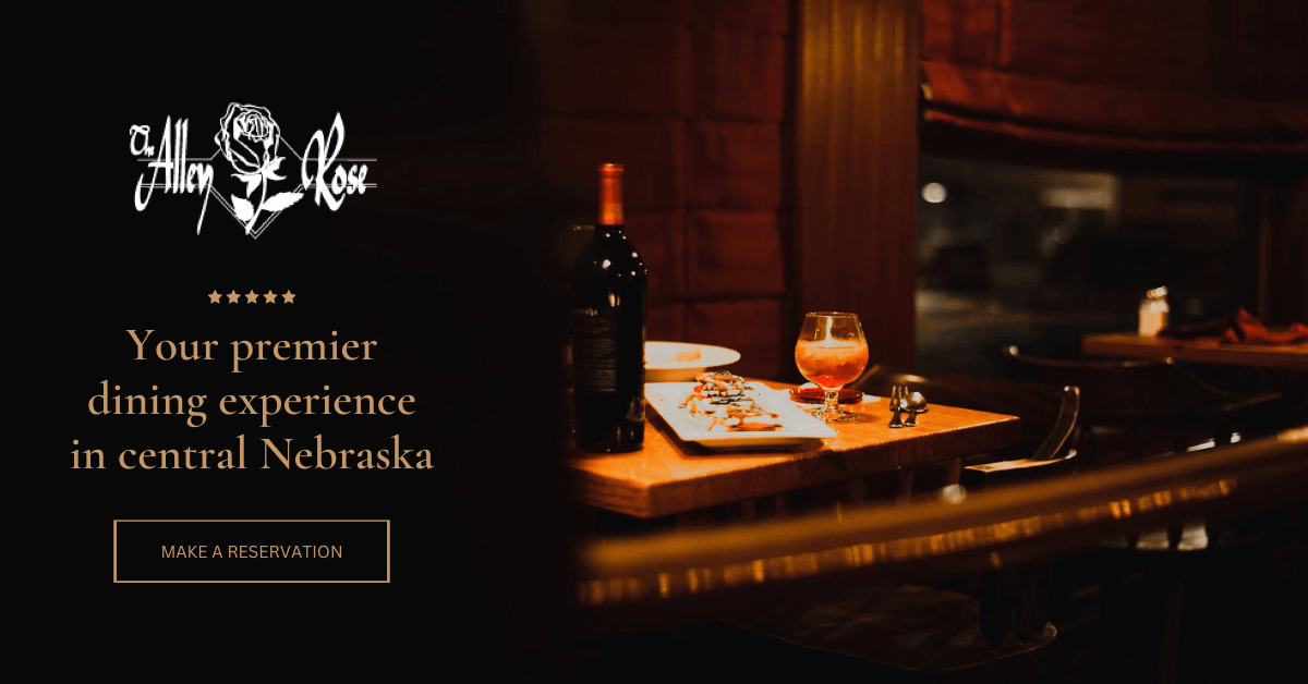 The Alley Rose Restaurant Menus Lunch, Dinner, & Drinks